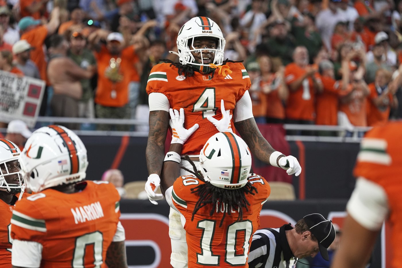 Carson Beck, Mark Fletcher Jr. lead the way as No. 5 Miami rolls past No. 18 USF, 49-12 | iNFOnews.ca Carson Beck, Mark Fletcher Jr. lead the way as No. 5 Miami rolls past No. 18 USF, 49-12 | iNFOnews.ca