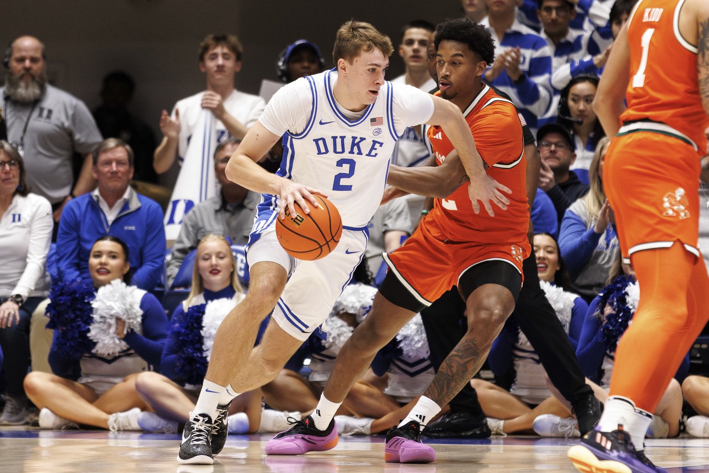 Knueppel leads sharp-shooting attack as No. 3 Duke tops Miami 89-54 to stay unbeaten in ACC | iNFOnews.ca Knueppel leads sharp-shooting attack as No. 3 Duke tops Miami 89-54 to stay unbeaten in ACC | iNFOnews.ca