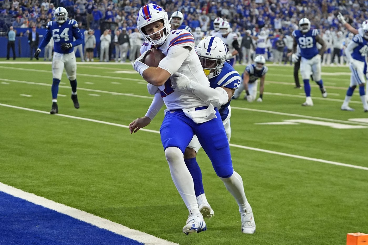 Bills QB Allen dismisses comparisons to Mahomes by noting he's 0-3 in playoffs against Chiefs star | iNFOnews.ca Bills QB Allen dismisses comparisons to Mahomes by noting he's 0-3 in playoffs against Chiefs star | iNFOnews.ca