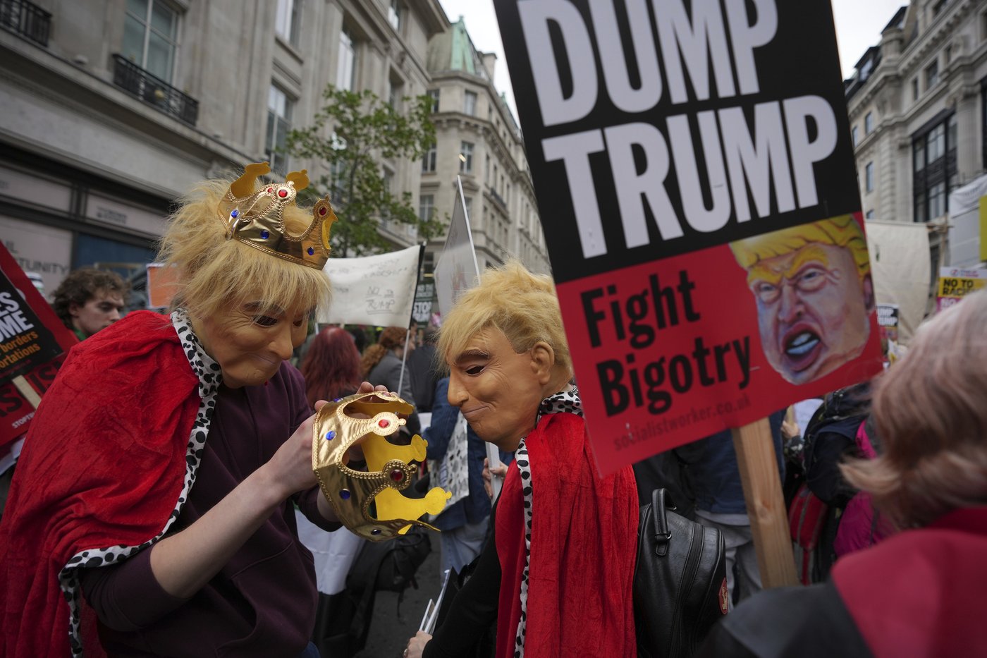 Trump's second state visit to the UK meets with protests and arrests | iNFOnews.ca