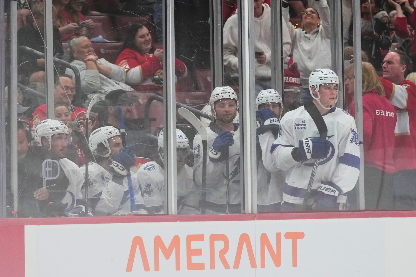A ton of ejections. A goal taken away 15 minutes later. Panthers-Lightning was wild Saturday | iNFOnews.ca