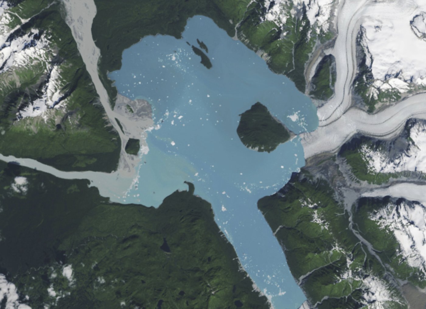 Retreating Alsek Glacier reveals new island in southeast Alaska | iNFOnews.ca
