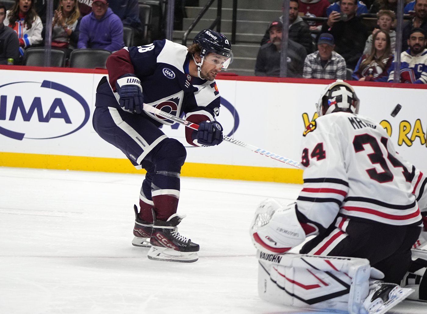 Avalanche deal with another injury with team's leading scorer Ross Colton sidelined by a broken foot | iNFOnews.ca Avalanche deal with another injury with team's leading scorer Ross Colton sidelined by a broken foot | iNFOnews.ca