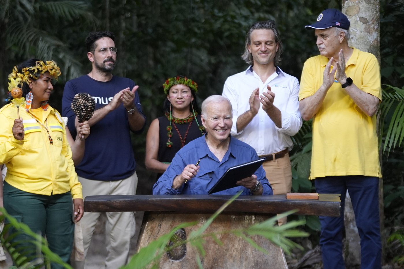 From the Amazon rainforest, Biden declares nobody can reverse US progress on clean energy | iNFOnews.ca From the Amazon rainforest, Biden declares nobody can reverse US progress on clean energy | iNFOnews.ca