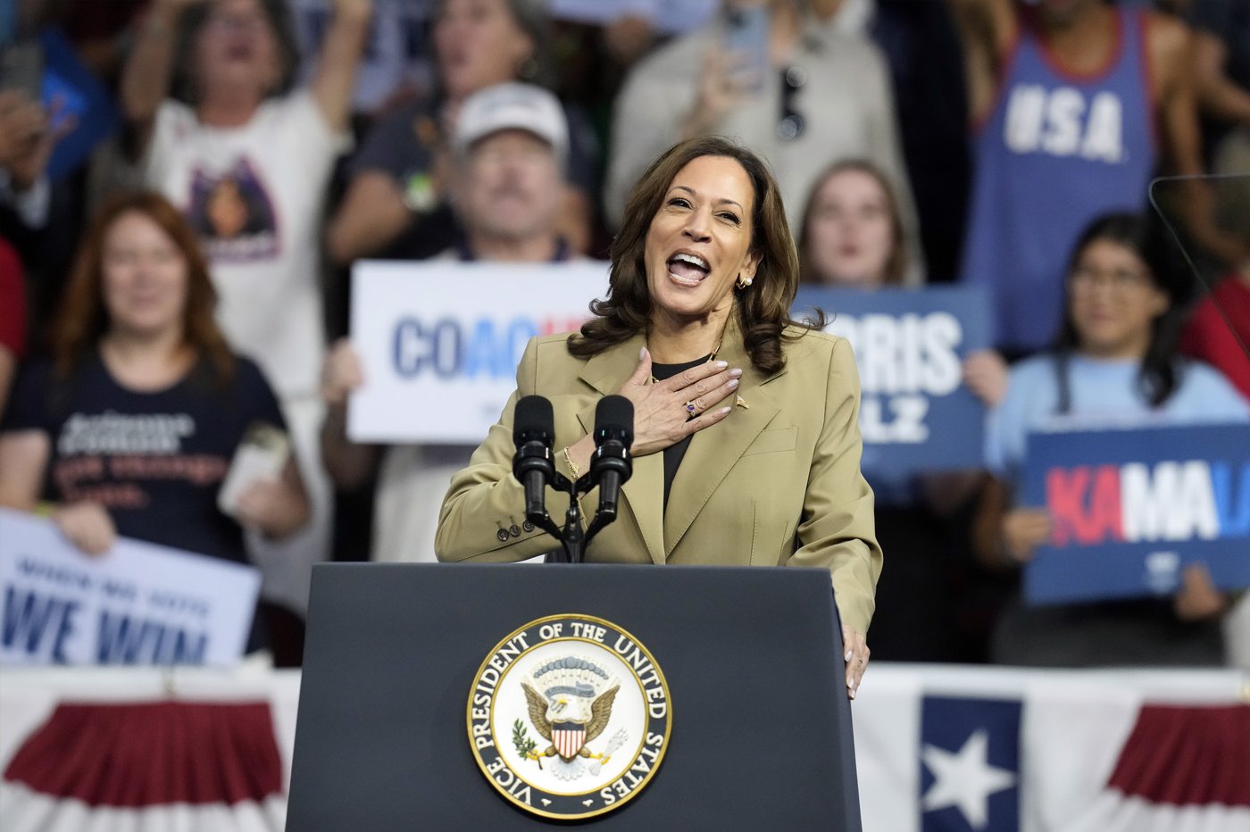 Musk's pro-Trump super PAC uses vulgarity demeaning women to describe Harris | iNFOnews.ca