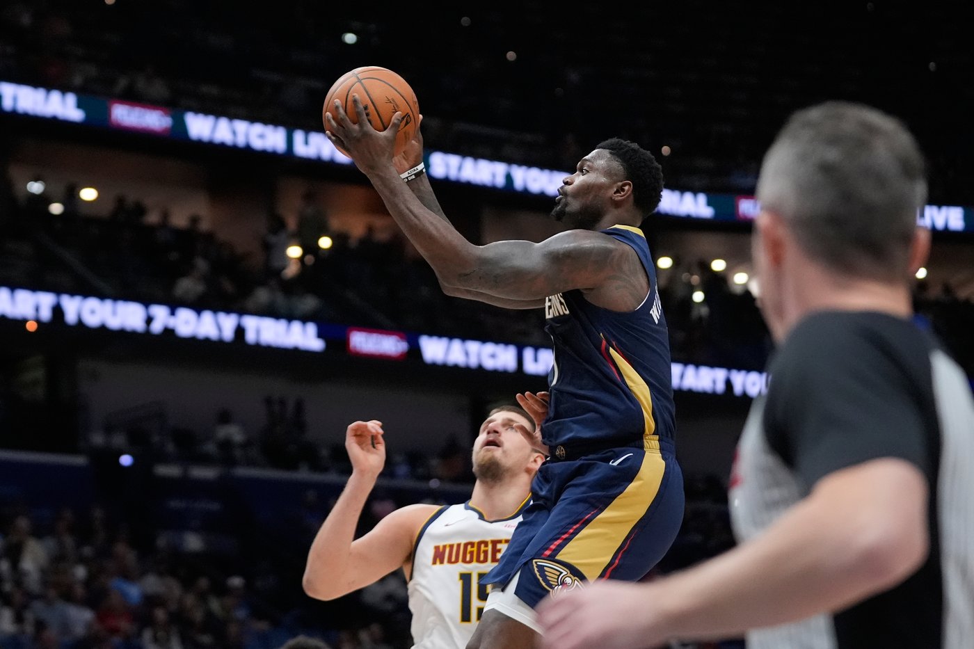 Zion Williamson scores 14 in his return from injury in the Pelicans' 125-118 loss to Denver | iNFOnews.ca Zion Williamson scores 14 in his return from injury in the Pelicans' 125-118 loss to Denver | iNFOnews.ca