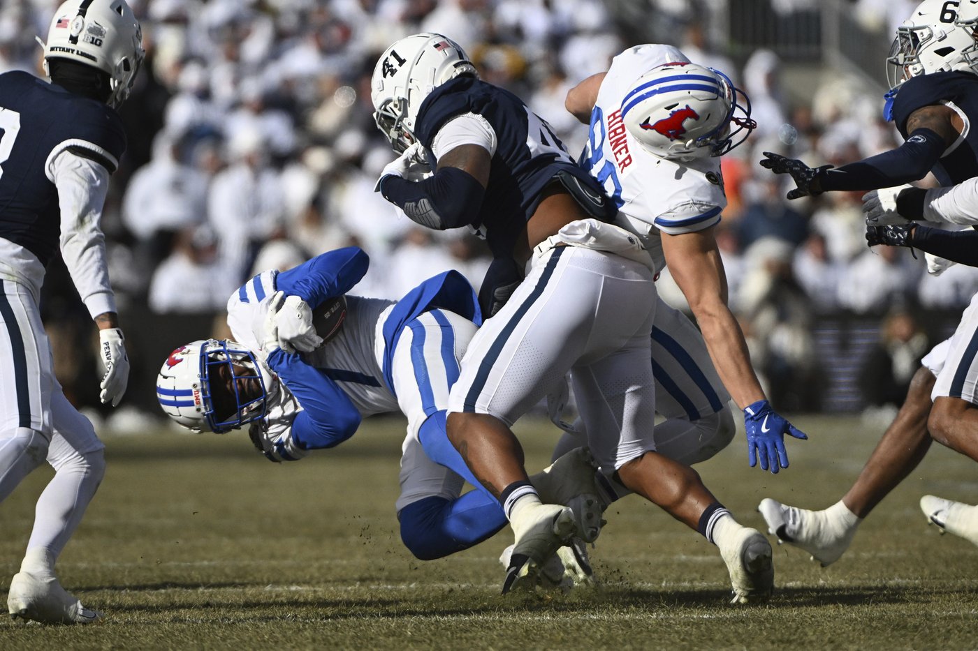 Former walk-on DeLuca provides early spark, Penn State drills SMU 38-10 in CFP; Boise State up next | iNFOnews.ca Former walk-on DeLuca provides early spark, Penn State drills SMU 38-10 in CFP; Boise State up next | iNFOnews.ca
