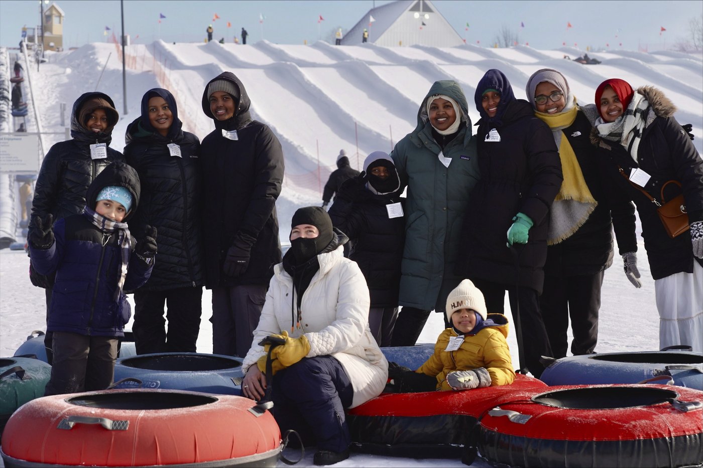Scarves over headscarves, Muslim women’s outdoors group tackles snow tubing in Minnesota | iNFOnews.ca Scarves over headscarves, Muslim women’s outdoors group tackles snow tubing in Minnesota | iNFOnews.ca