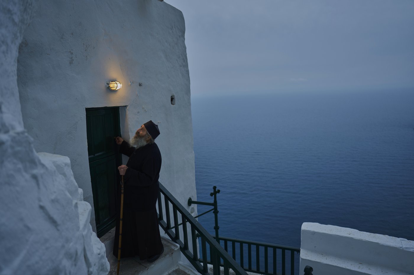 In 50-plus years at a cliffside Greek island monastery, one monk keeps faith and community together | iNFOnews.ca