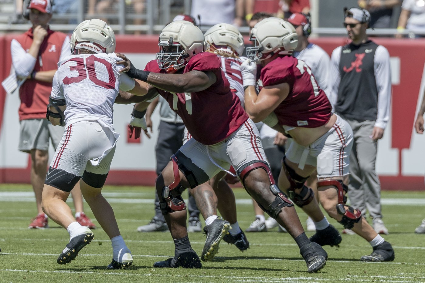 No. 8 Alabama might be down a starting offensive linemen in its season opener at FSU | iNFOnews.ca No. 8 Alabama might be down a starting offensive linemen in its season opener at FSU | iNFOnews.ca
