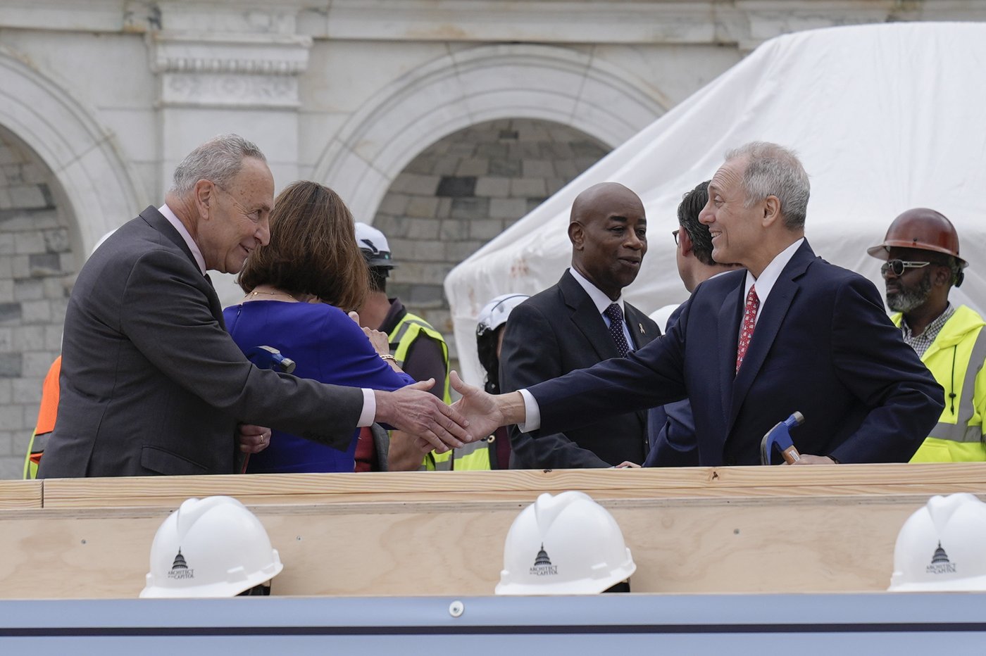 Work has begun on an inauguration stage at the Capitol. The last one became part of Jan. 6 attack | iNFOnews.ca