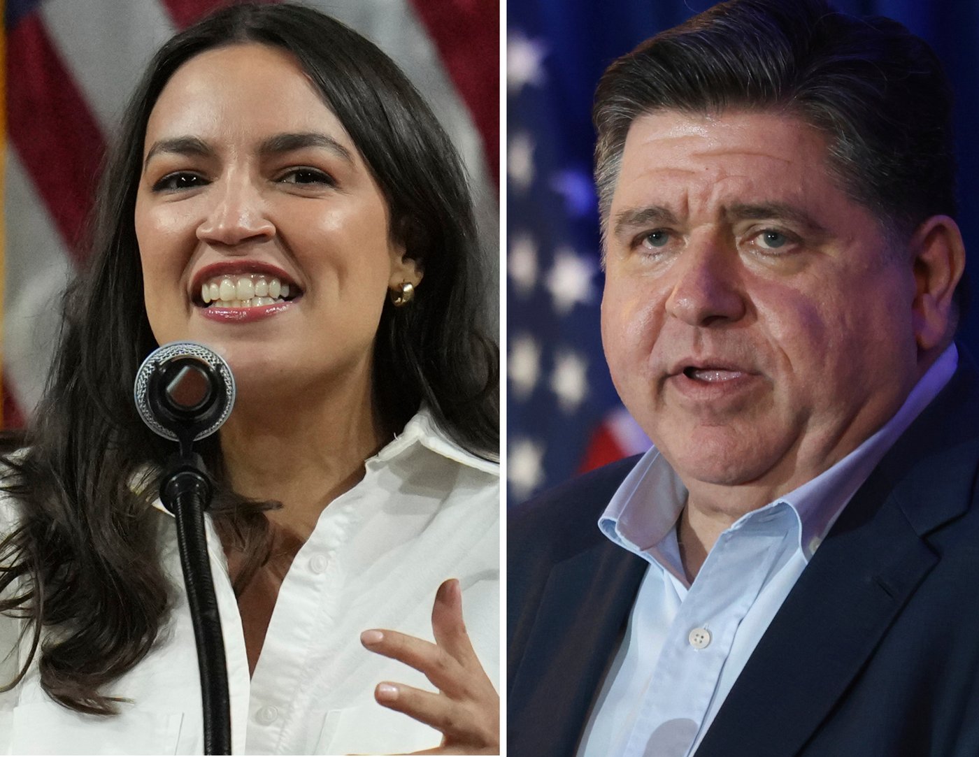 Pritzker and Ocasio-Cortez: A billionaire and a former bartender emerge as Trump resistance leaders | iNFOnews.ca Pritzker and Ocasio-Cortez: A billionaire and a former bartender emerge as Trump resistance leaders | iNFOnews.ca