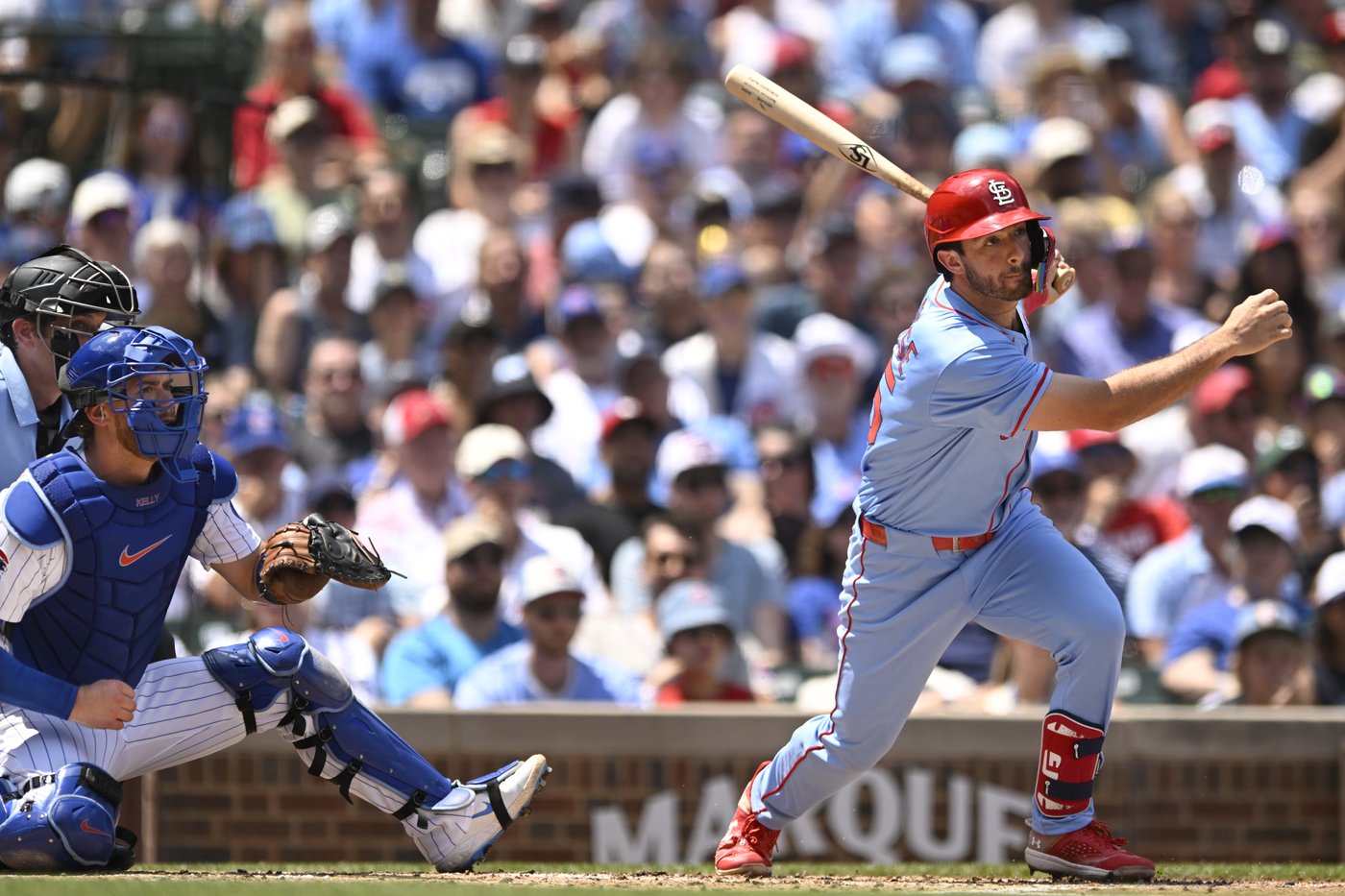 Pozo's pinch-hit homer in the 8th powers Cardinals past Cubs, Busch 8-6 | iNFOnews.ca