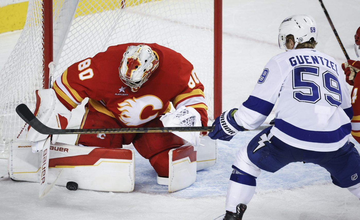 Kucherov's six points, Guentzel hat trick leads Lightning to 8-3 romp over Flames | iNFOnews.ca