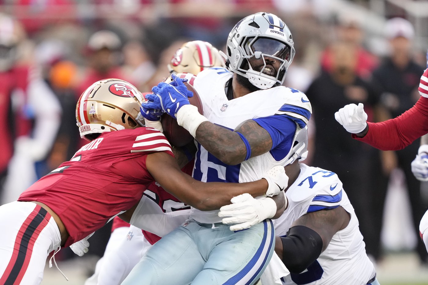 Parsons, Bland are held out with injuries as Cowboys are without Elliott in key test against Falcons | iNFOnews.ca Parsons, Bland are held out with injuries as Cowboys are without Elliott in key test against Falcons | iNFOnews.ca