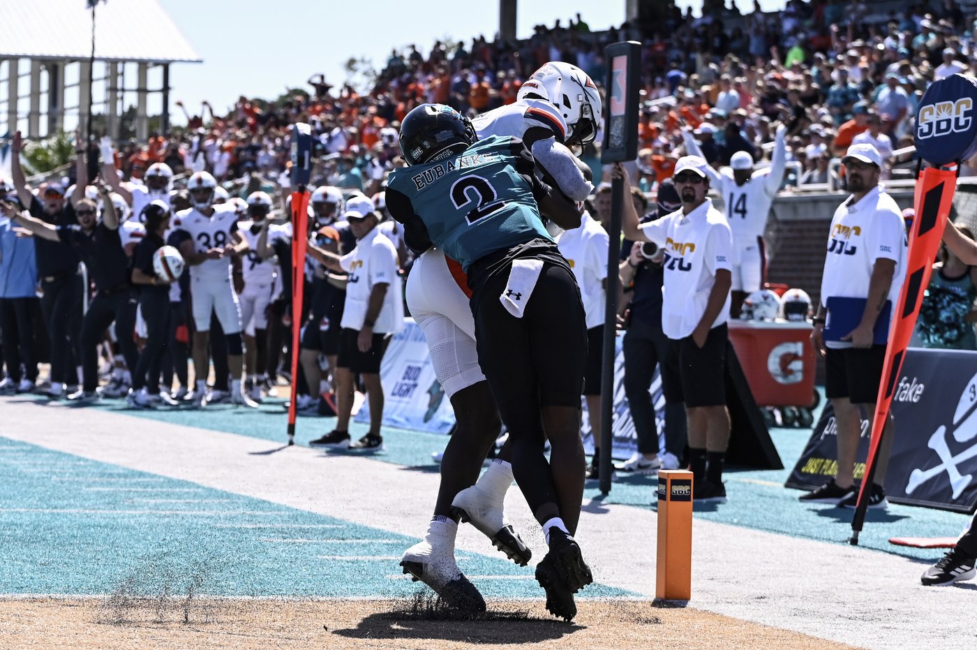 Xavier Brown leads way with 171 yards, Virginia runs over Coastal Carolina in 43-24 win | iNFOnews.ca