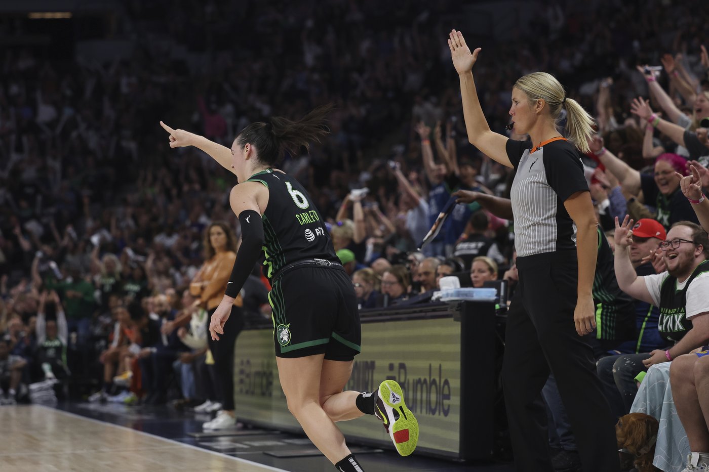 Marina Mabrey's six 3s lift Sun to 73-70 win over Lynx in Game 1 of WNBA playoffs semifinal | iNFOnews.ca Marina Mabrey's six 3s lift Sun to 73-70 win over Lynx in Game 1 of WNBA playoffs semifinal | iNFOnews.ca