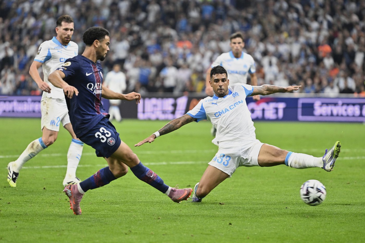 Marseille beats PSG to end champion's winning start to Ligue 1 | iNFOnews.ca Marseille beats PSG to end champion's winning start to Ligue 1 | iNFOnews.ca