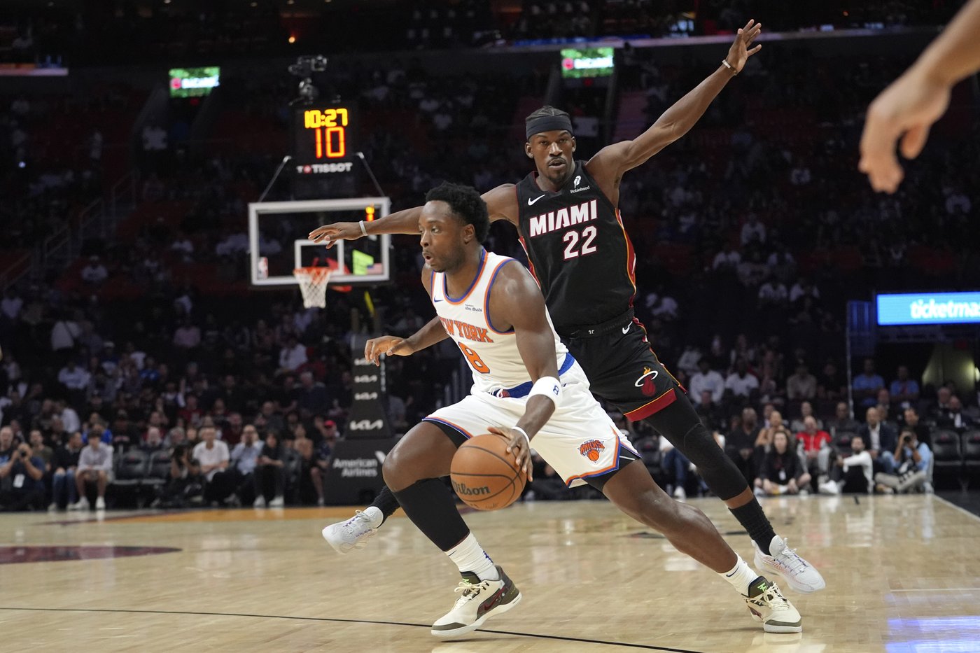 Karl-Anthony Towns scores 44 points, Knicks rally in 2nd half to beat Heat 116-107 | iNFOnews.ca Karl-Anthony Towns scores 44 points, Knicks rally in 2nd half to beat Heat 116-107 | iNFOnews.ca