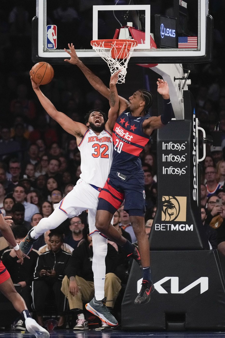 Brunson, Towns help Knicks roll to a 134-106 win that extends' Wizards' losing streak to 9 | iNFOnews.ca