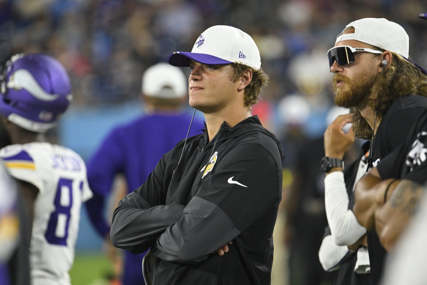 J.J. McCarthy's time with the Vikings has arrived. He'll face his favorite childhood team, the Bears | iNFOnews.ca