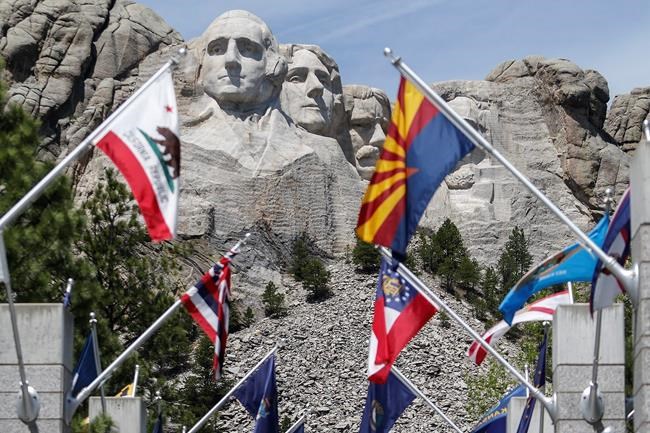 Mount Rushmore to improve avenue of flags in $14M renovation | iNFOnews.ca CP1083832738