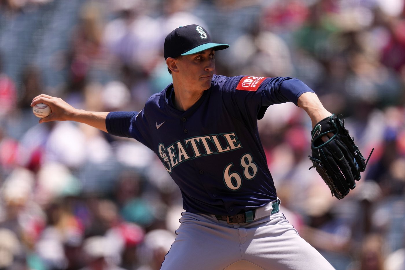George Kirby strikes out career-high 14, Mariners beat Angels 3-2 to snap their 5-game skid | iNFOnews.ca George Kirby strikes out career-high 14, Mariners beat Angels 3-2 to snap their 5-game skid | iNFOnews.ca