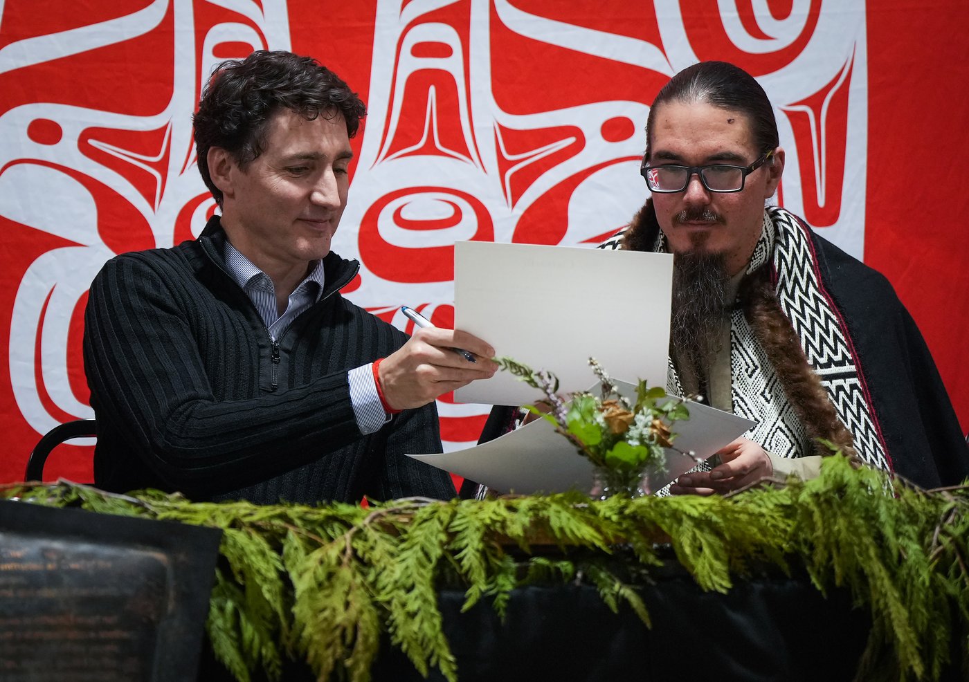Haida celebrate title agreement, Trudeau emotional at ceremony | iNFOnews.ca