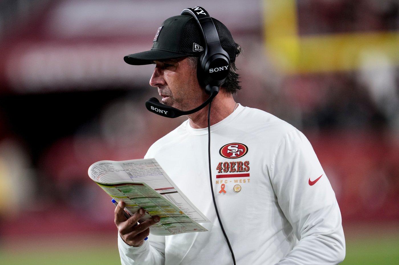 Resilient 49ers overcome injuries, led by McCaffrey's 201 yards, to defeat Falcons | iNFOnews.ca
