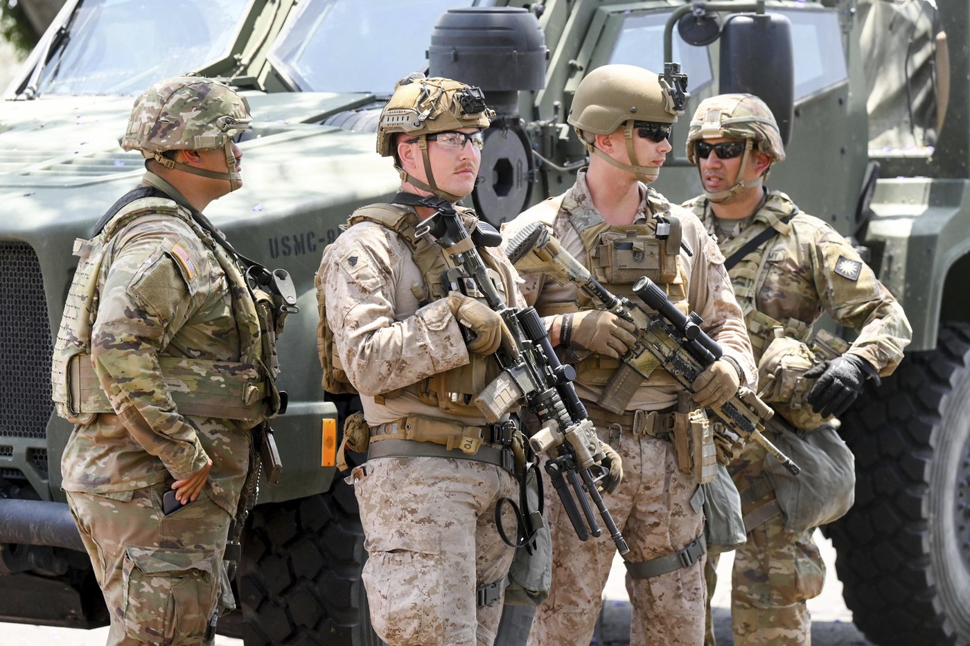 Marines take over some security in LA while cities across US prep for 'No Kings' rallies | iNFOnews.ca Marines take over some security in LA while cities across US prep for 'No Kings' rallies | iNFOnews.ca