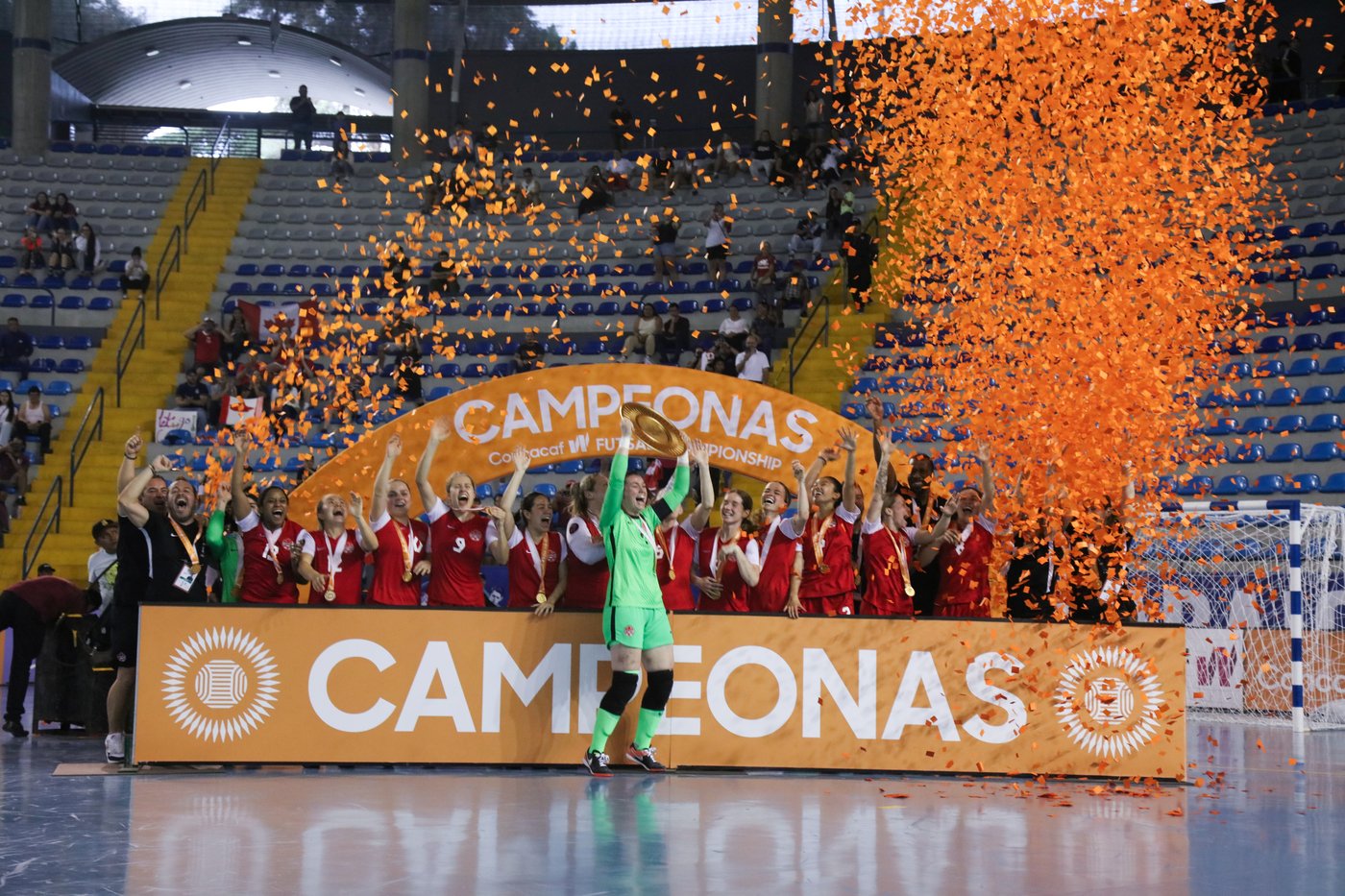 Canadian women's futsal team celebrates CONCACAF triumph in first-ever outing | iNFOnews.ca