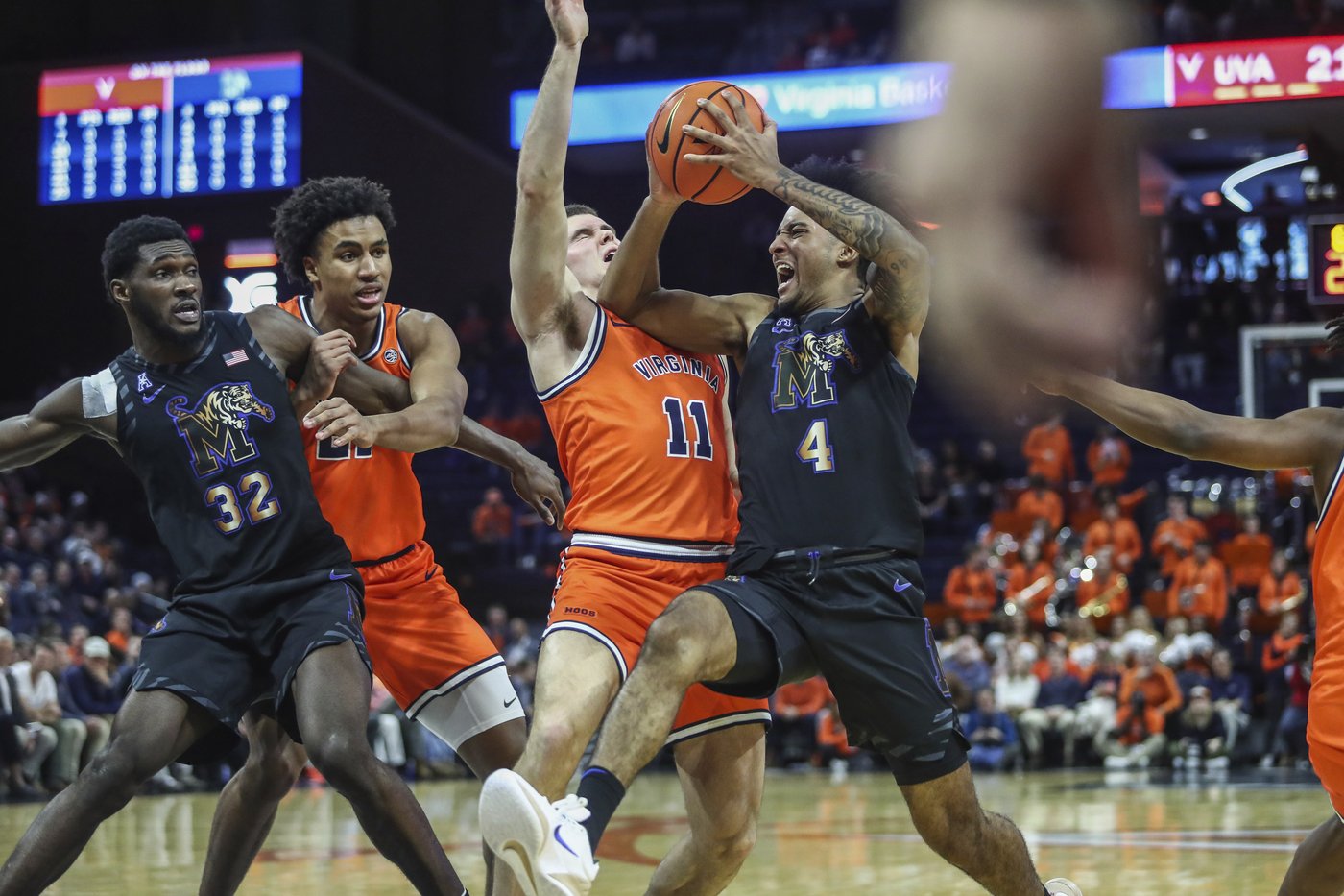 PJ Haggerty has big 2nd half in No. 21 Memphis' 64-62 victory at Virginia | iNFOnews.ca