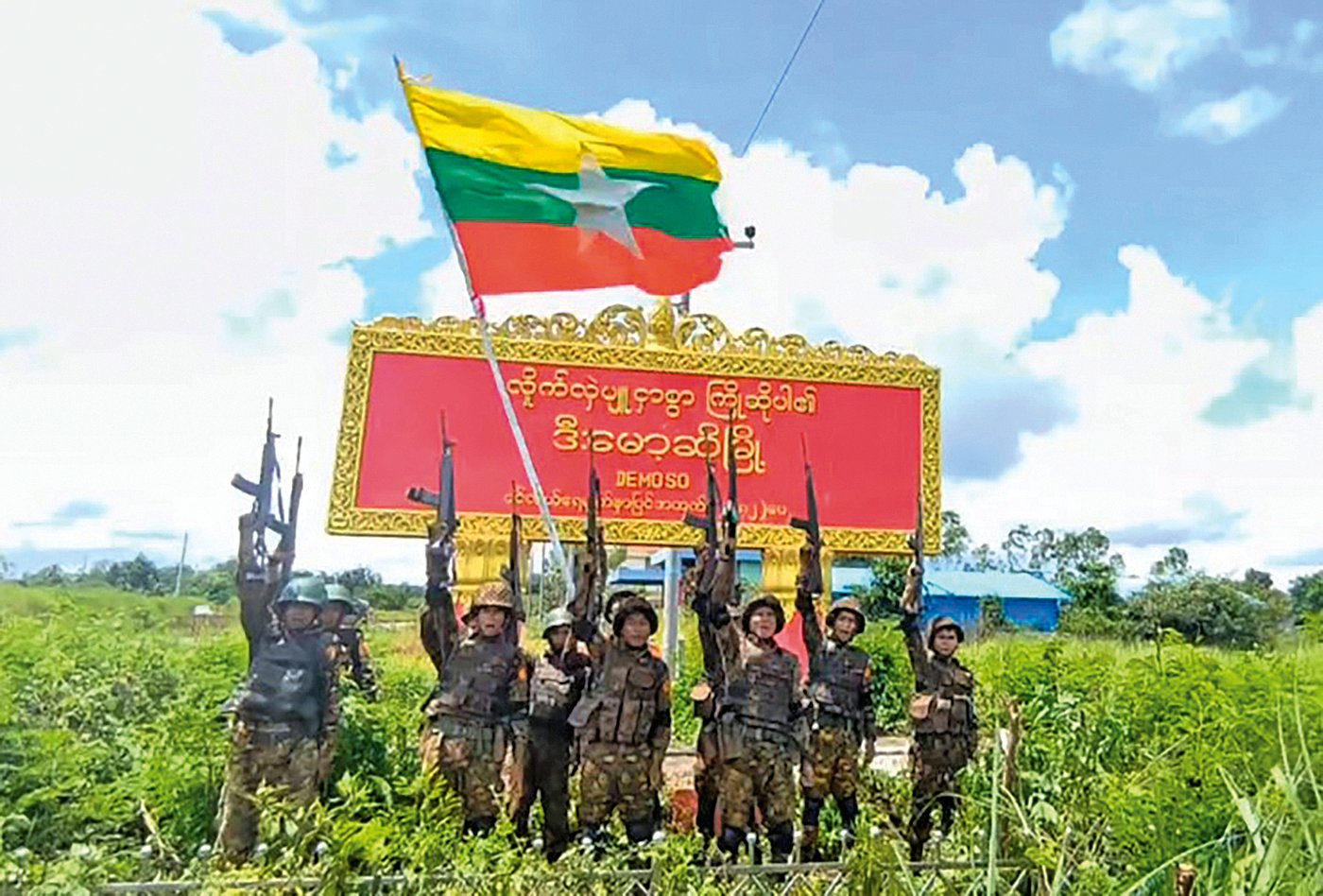 Myanmar's military retakes a strategic town 2 years after the resistance captured it | iNFOnews.ca