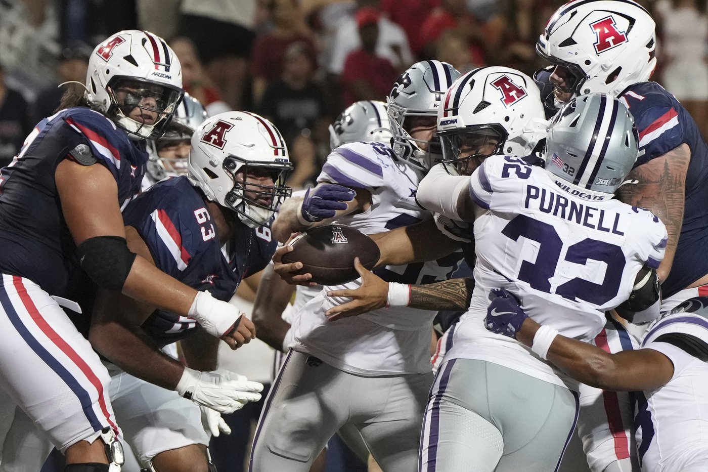Ismail Mahdi runs for 189 yards, Arizona holds off Kansas State rally for 23-17 win | iNFOnews.ca