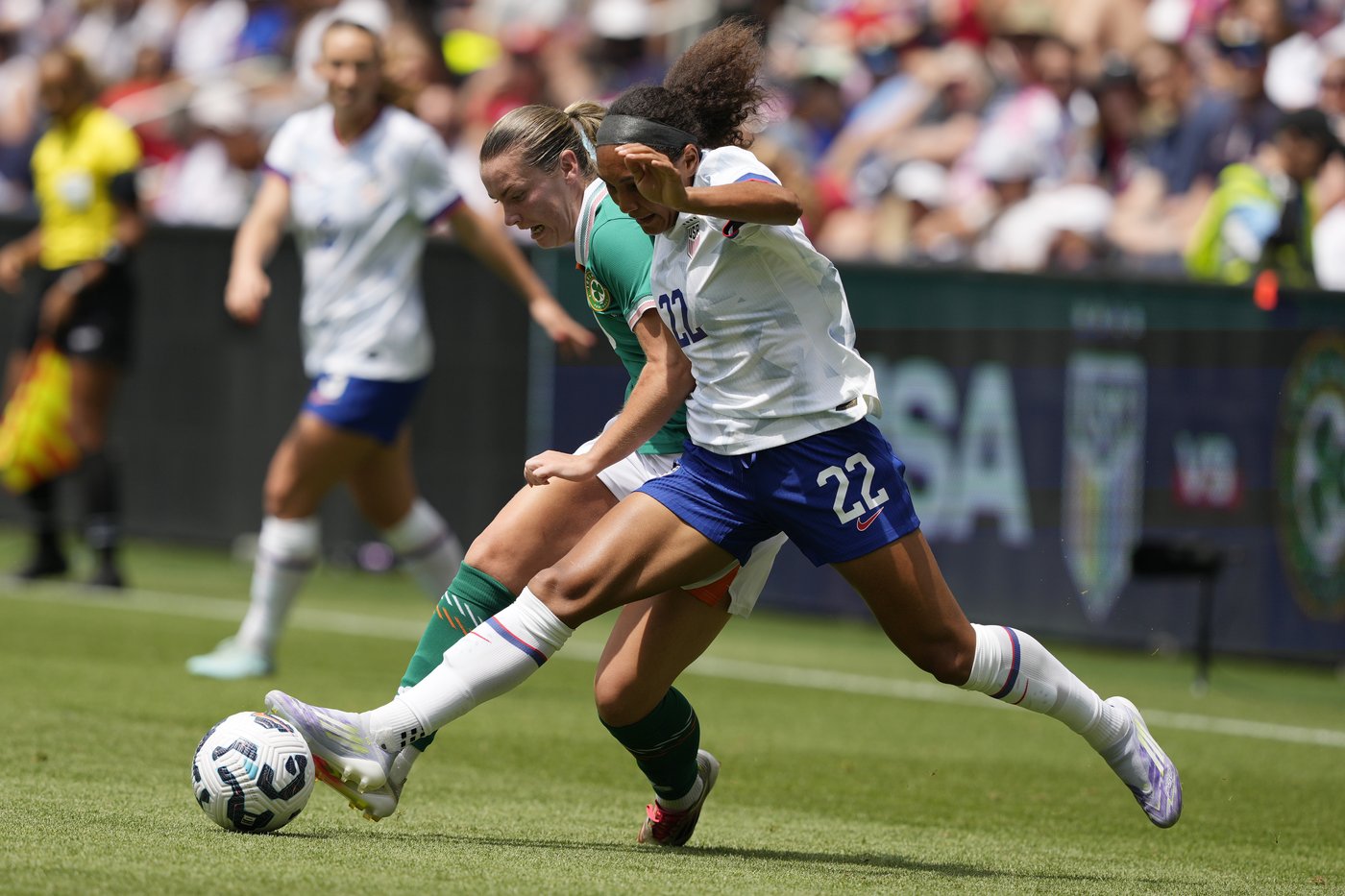 US women beat Ireland 4-0 for the second straight match | iNFOnews.ca US women beat Ireland 4-0 for the second straight match | iNFOnews.ca