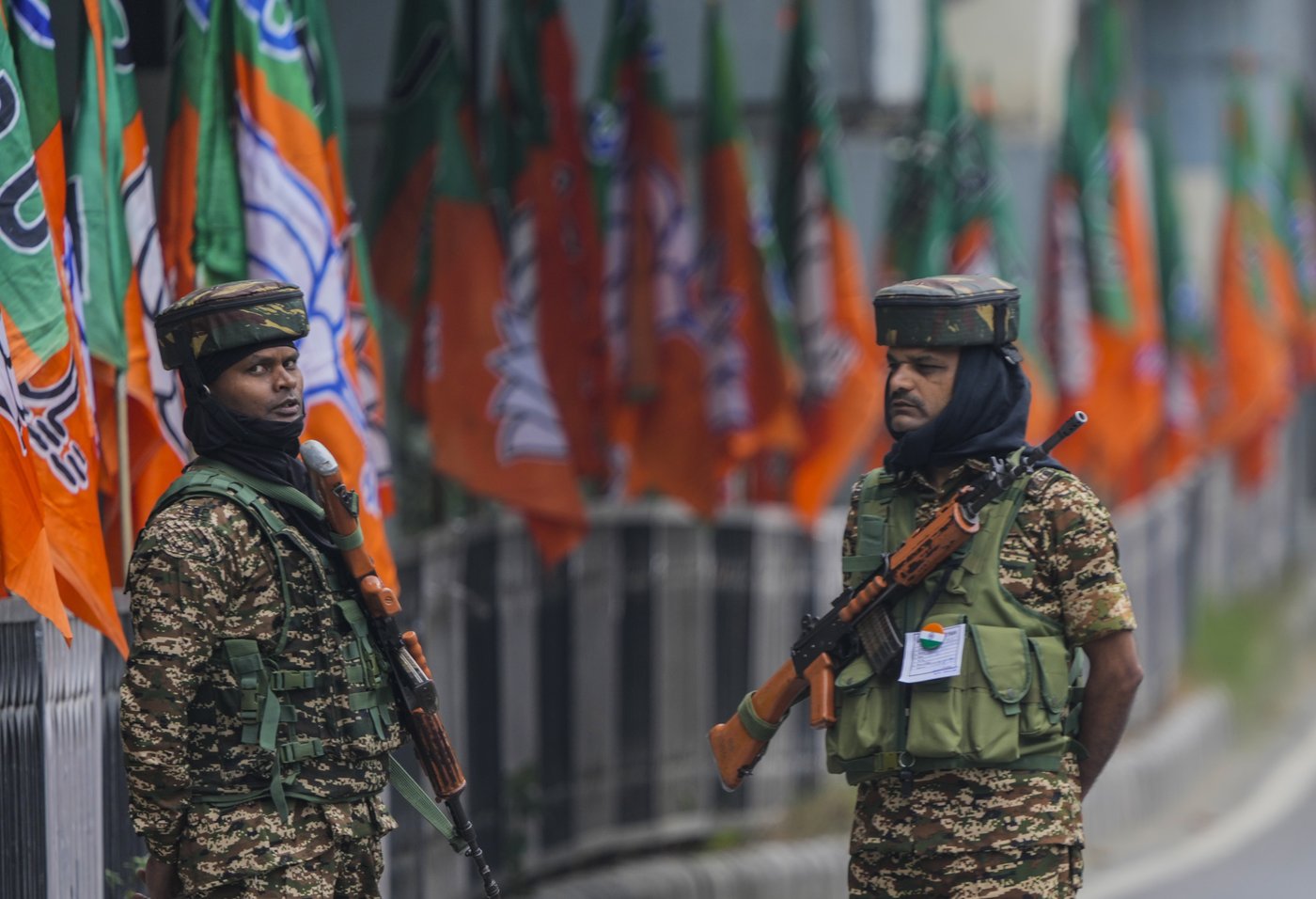 Modi visits Indian-administered Kashmir on local election campaign amid massive security | iNFOnews.ca Modi visits Indian-administered Kashmir on local election campaign amid massive security | iNFOnews.ca