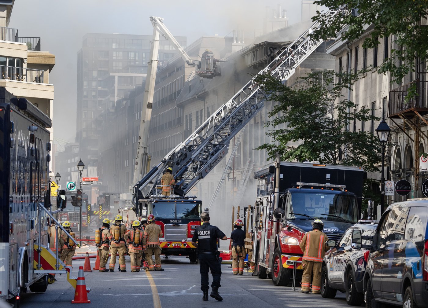 Car set on fire at home of owner of Old Montreal buildings hit by fatal arsons | iNFOnews.ca