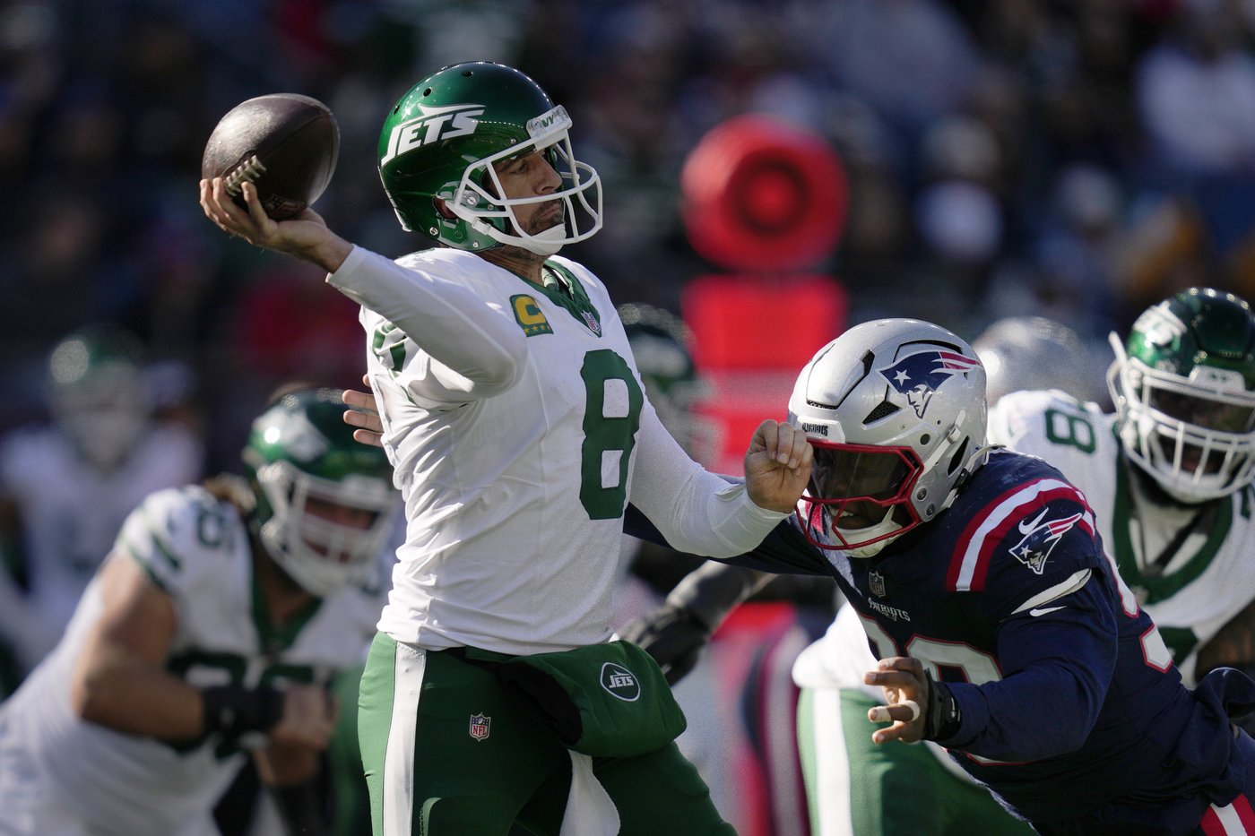 With Maye out, 'soft' Patriots come back to send Rodgers and Jets to 5th straight loss | iNFOnews.ca With Maye out, 'soft' Patriots come back to send Rodgers and Jets to 5th straight loss | iNFOnews.ca