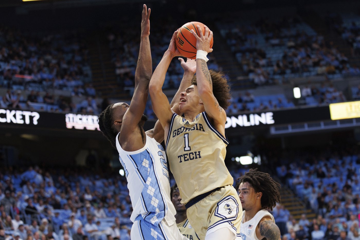 Trimble helps No. 20 North Carolina top Georgia Tech, 68-65 | iNFOnews.ca Trimble helps No. 20 North Carolina top Georgia Tech, 68-65 | iNFOnews.ca