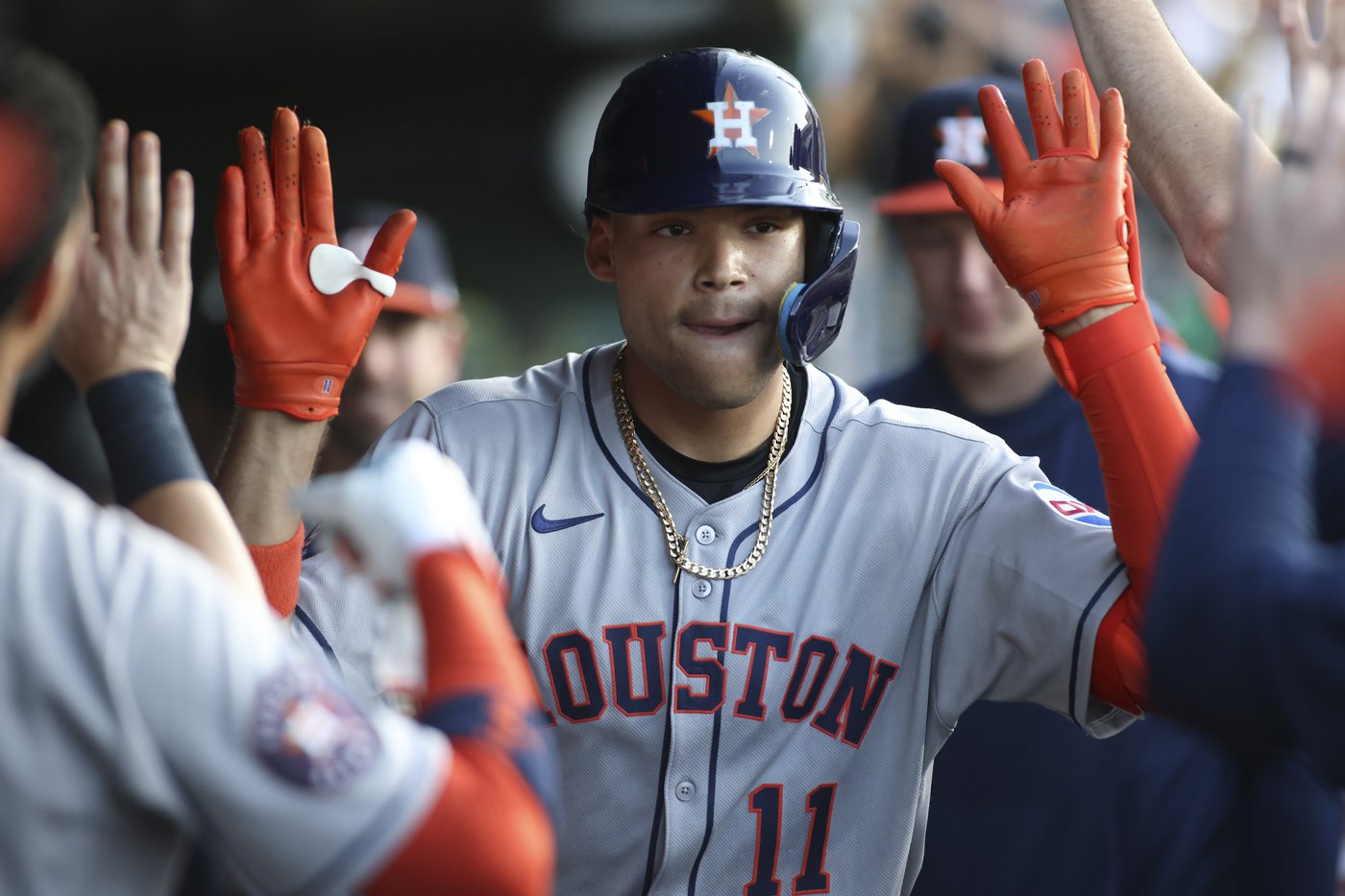Cam Smith hits 2 of Astros' 5 homers in 13-3 win over Athletics | iNFOnews.ca Cam Smith hits 2 of Astros' 5 homers in 13-3 win over Athletics | iNFOnews.ca