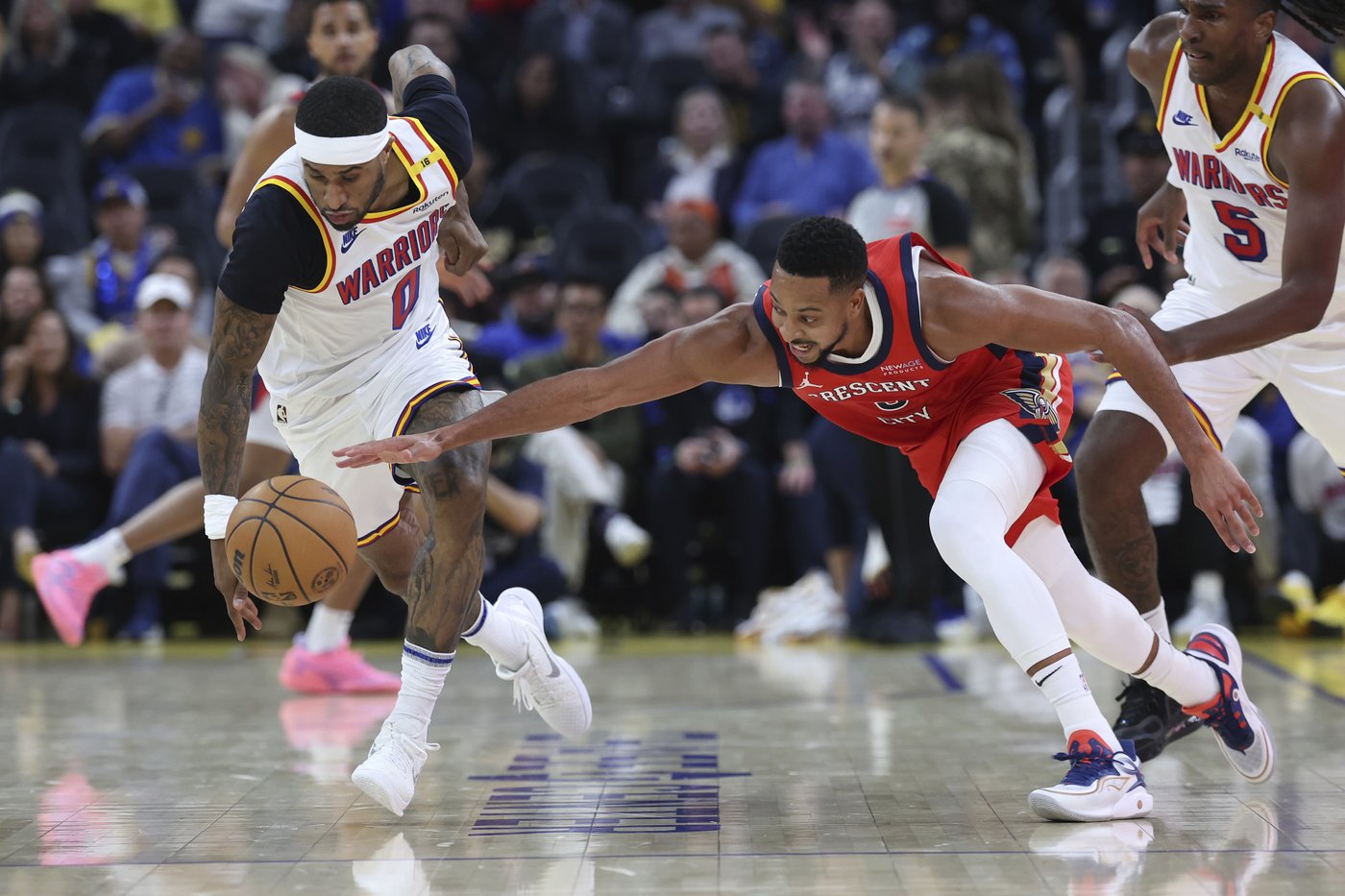 Missing starters Curry and Wiggins, Warriors use their depth to rally past the Pelicans 124-106 | iNFOnews.ca Missing starters Curry and Wiggins, Warriors use their depth to rally past the Pelicans 124-106 | iNFOnews.ca