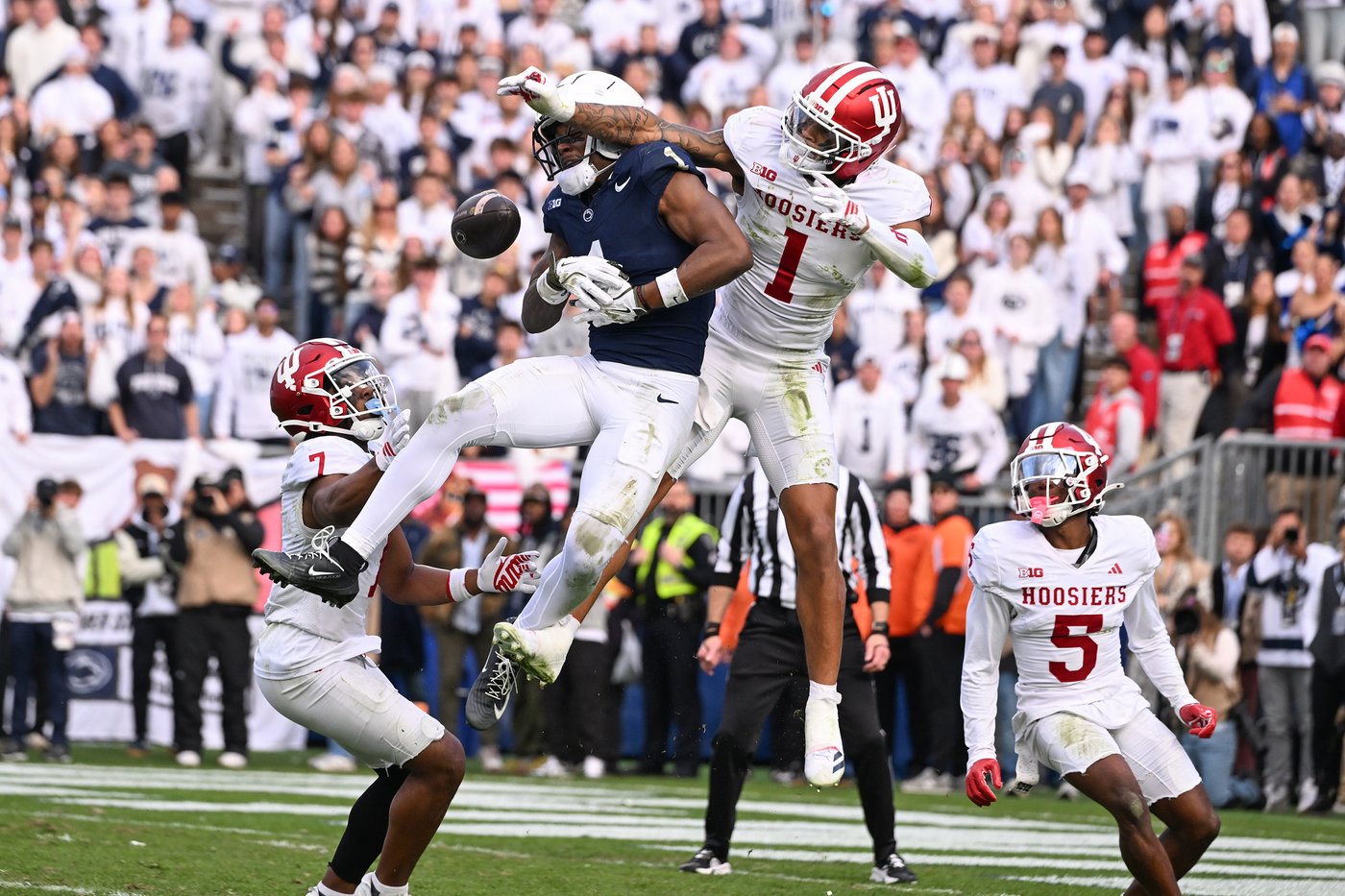 Omar Cooper Jr's toe-tap TD keeps No. 2 Indiana's undefeated season alive vs Penn State | iNFOnews.ca Omar Cooper Jr's toe-tap TD keeps No. 2 Indiana's undefeated season alive vs Penn State | iNFOnews.ca