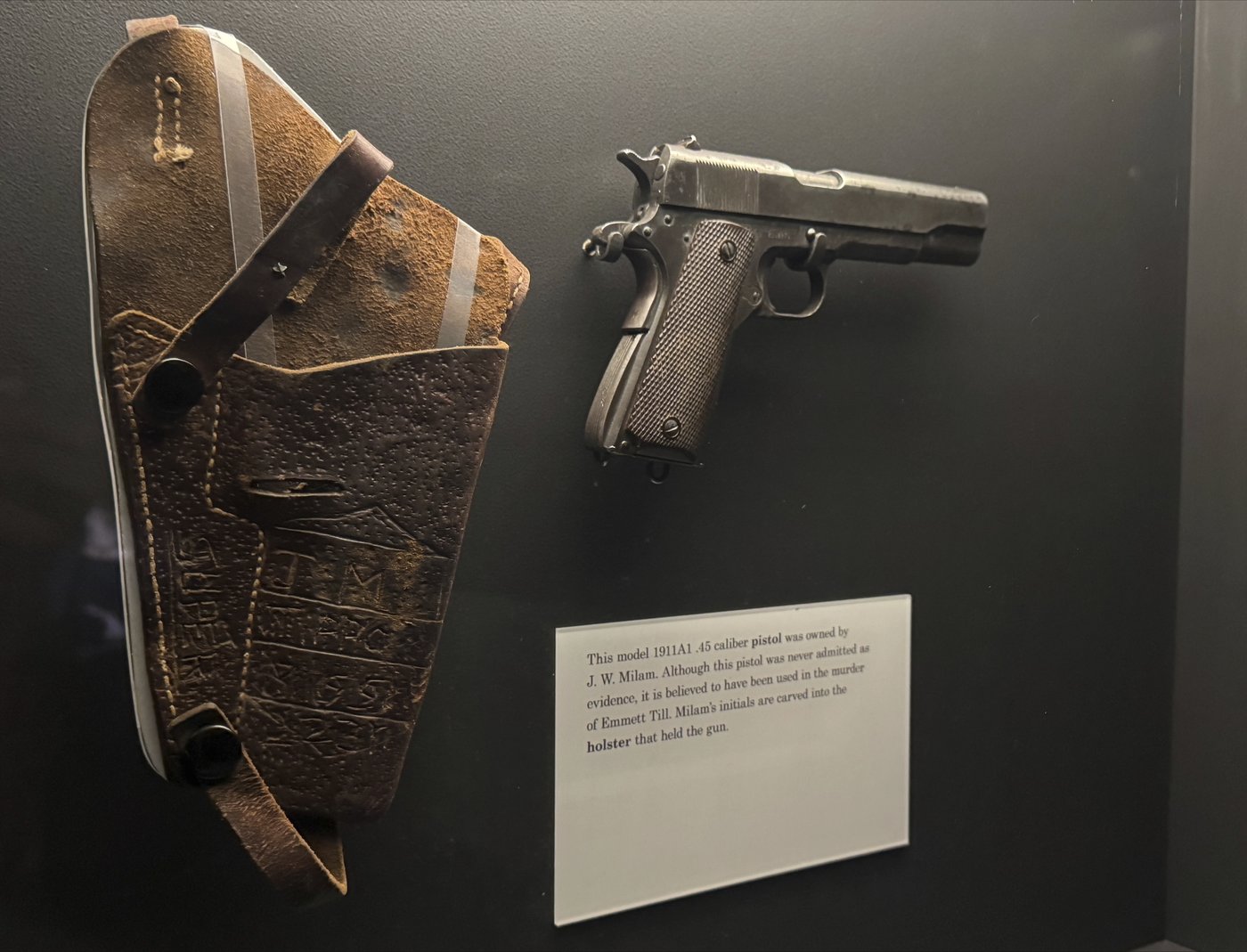 Gun used in Emmett Till's lynching is displayed in a museum 70 years after his murder | iNFOnews.ca Gun used in Emmett Till's lynching is displayed in a museum 70 years after his murder | iNFOnews.ca