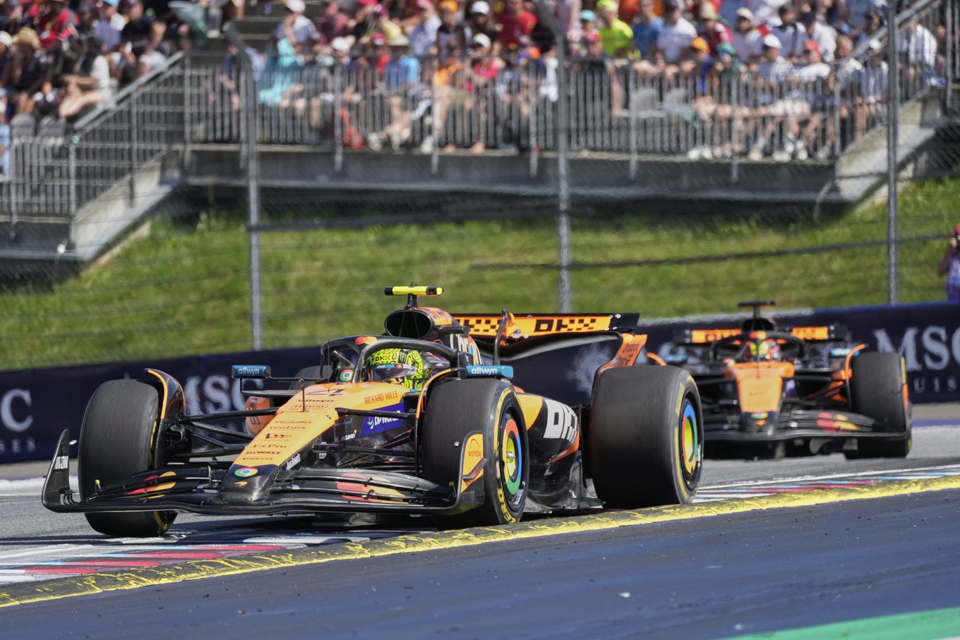 Lando Norris holds off Oscar Piastri to win Formula 1's Austrian Grand Prix | iNFOnews.ca Lando Norris holds off Oscar Piastri to win Formula 1's Austrian Grand Prix | iNFOnews.ca
