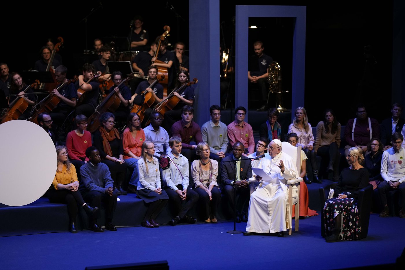 Belgian Catholic university denounces visiting pope's views on women after he digs in on their role | iNFOnews.ca Belgian Catholic university denounces visiting pope's views on women after he digs in on their role | iNFOnews.ca