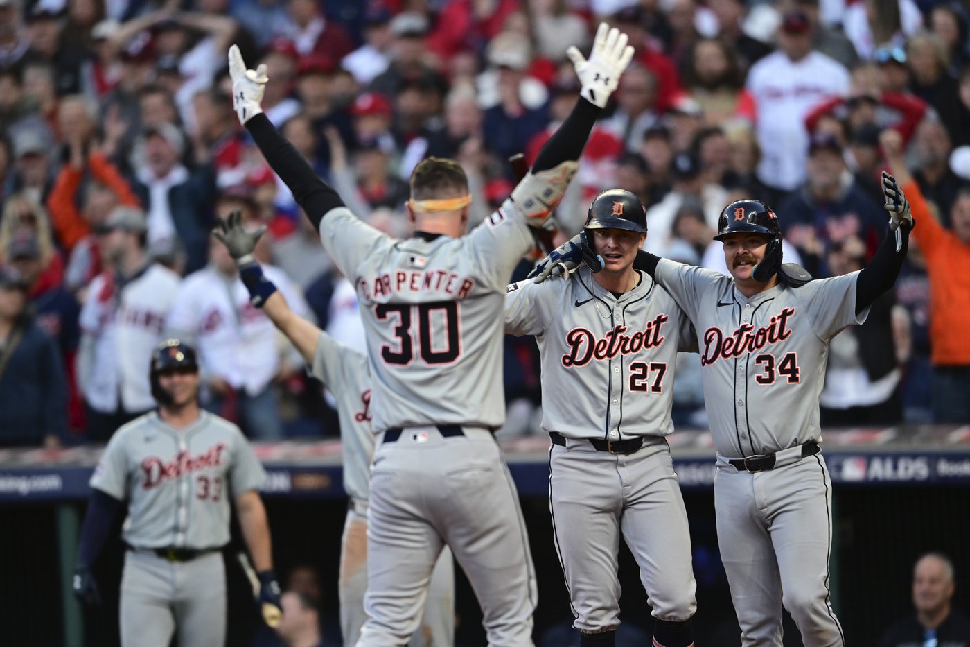 Carpenter becomes October star as 9th inning homer off Clase sends Tigers to 3-0 win over Guardians | iNFOnews.ca Carpenter becomes October star as 9th inning homer off Clase sends Tigers to 3-0 win over Guardians | iNFOnews.ca