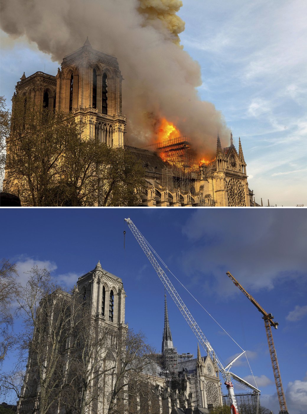AP PHOTOS: Then and now, Notre Dame Cathedral's rebirth from fire | iNFOnews.ca