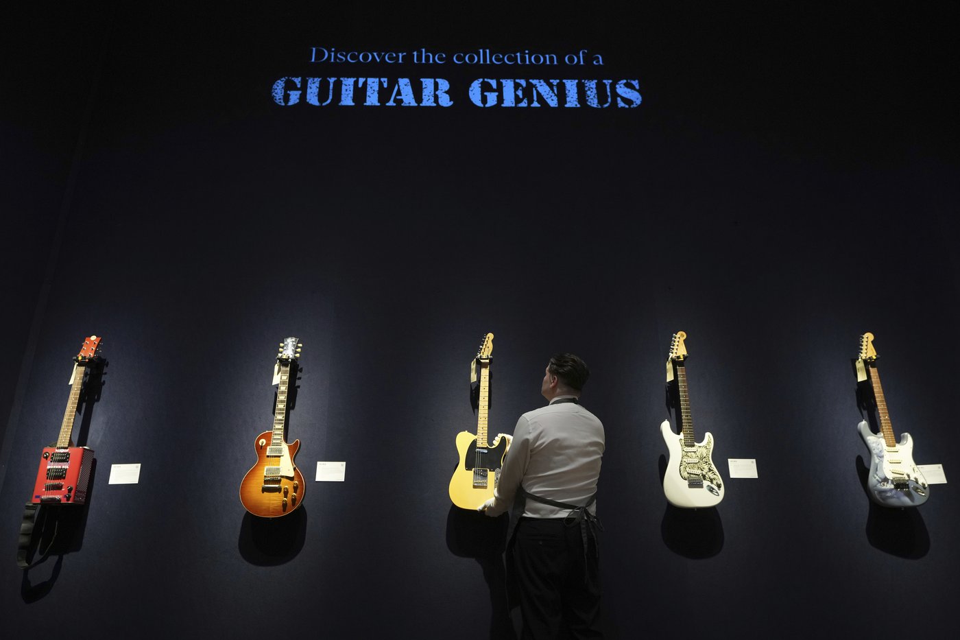 Rock icon Jeff Beck's guitars are going on display in London before they are put up for auction | iNFOnews.ca