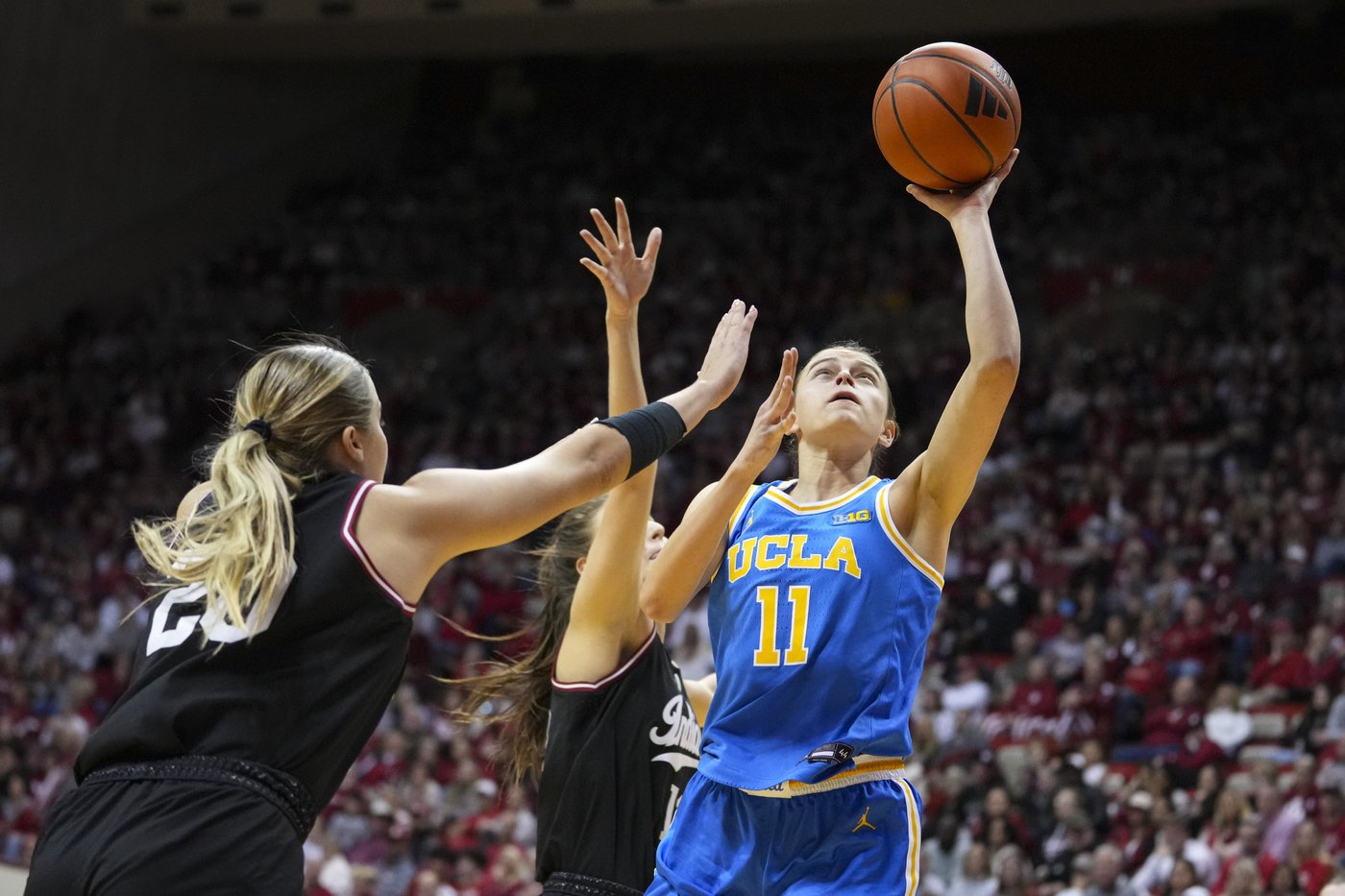 Betts dominates as No . 1 UCLA women cruise past Indiana 73-62 | iNFOnews.ca Betts dominates as No . 1 UCLA women cruise past Indiana 73-62 | iNFOnews.ca