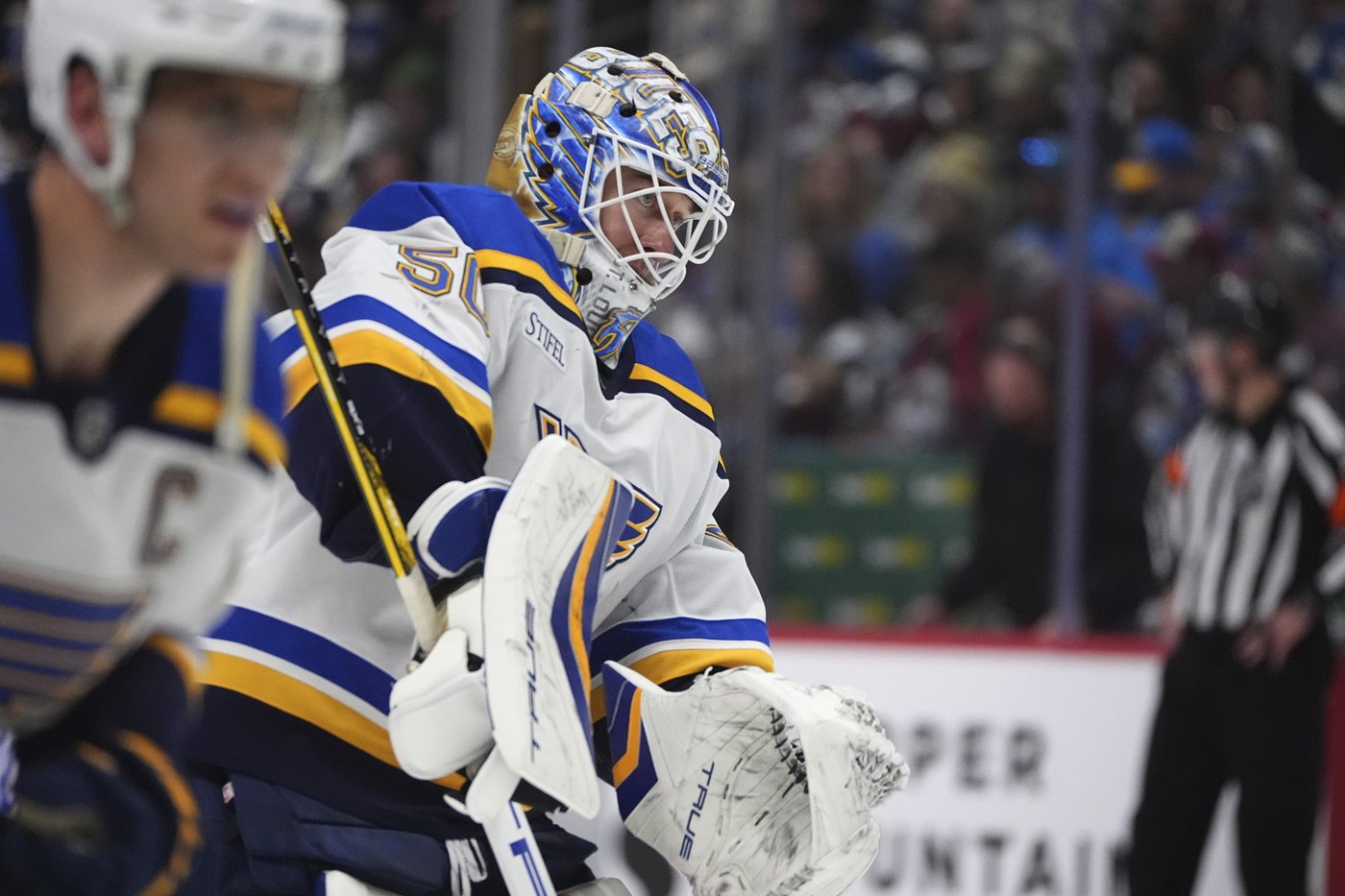Blues beat Utah 6-1 to lock up 2nd wild-card spot in the Western Conference playoffs | iNFOnews.ca Blues beat Utah 6-1 to lock up 2nd wild-card spot in the Western Conference playoffs | iNFOnews.ca